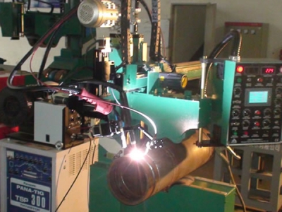 Máquina de soldadura automática para tuberías (GTAW)