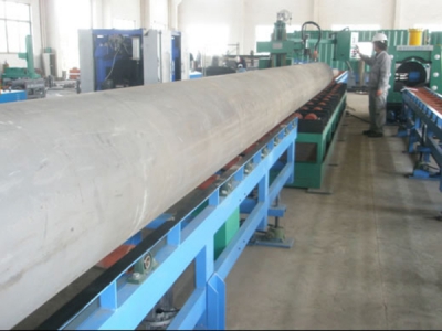 Sistema de transporte de tuberías para la máquina de corte